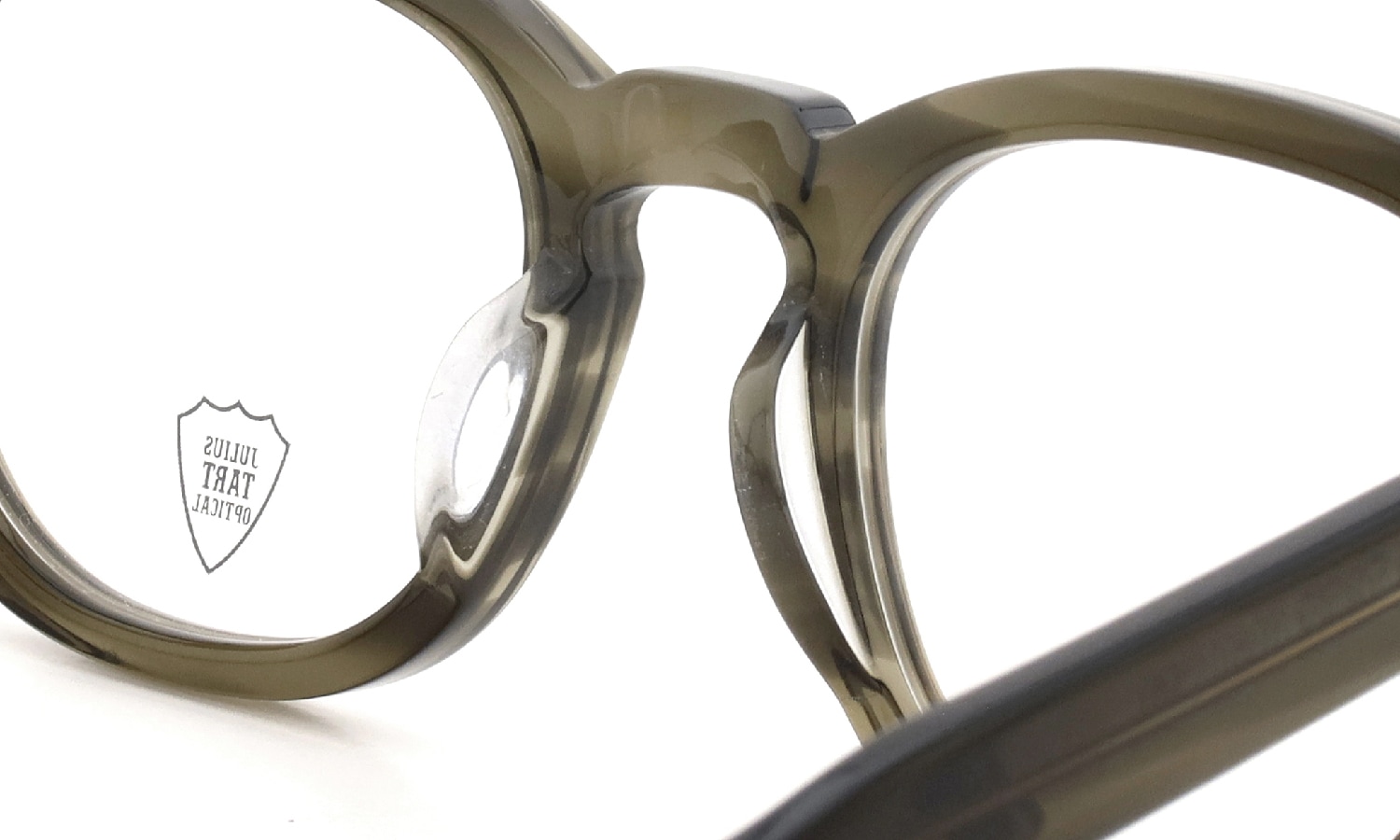 JULIUS TART OPTICAL AR Gold Series メガネ通販 AR-48-22 OLIVE GREEN SASA