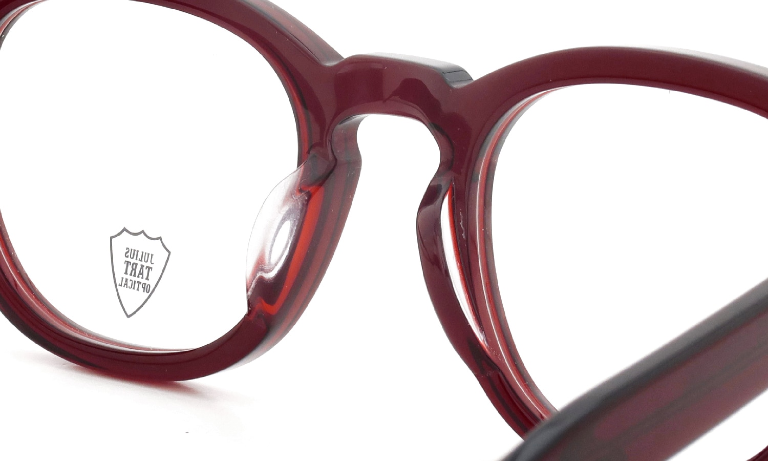 JULIUS TART OPTICAL メガネ通販 AR-48-22 OX BLOOD RED