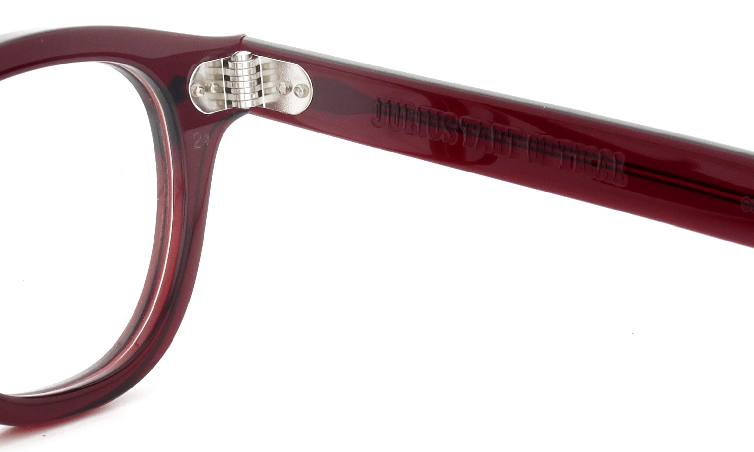 JULIUS TART OPTICAL メガネ通販 AR-44-24 OX BLOOD RED
