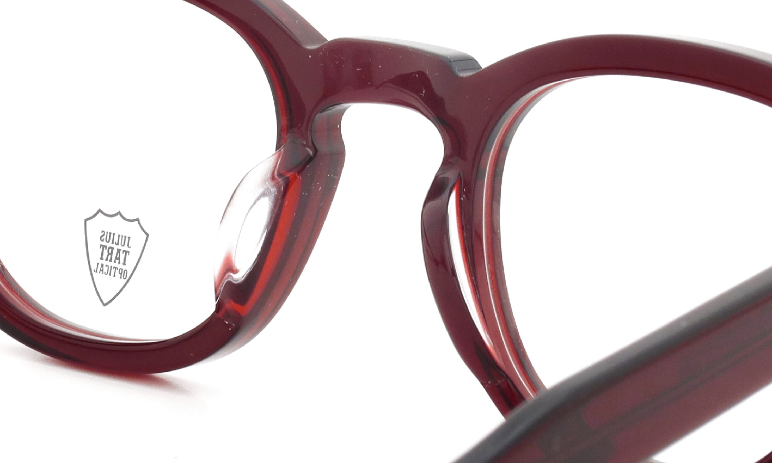 JULIUS TART OPTICAL メガネ通販 AR-46-24 OX BLOOD RED