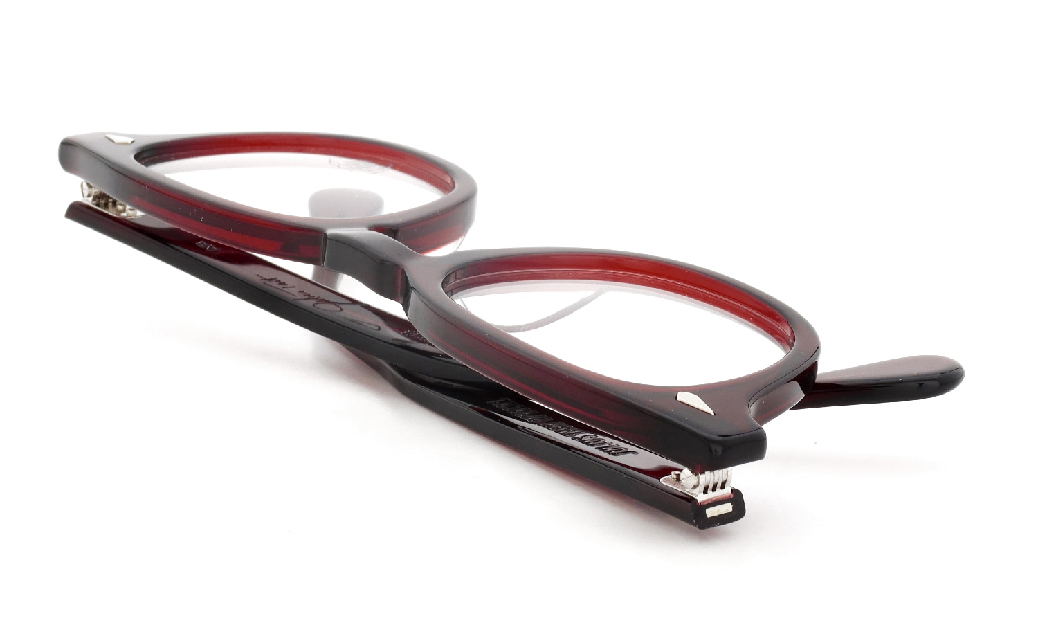 JULIUS TART OPTICAL メガネ通販 AR-48-22 OX BLOOD RED
