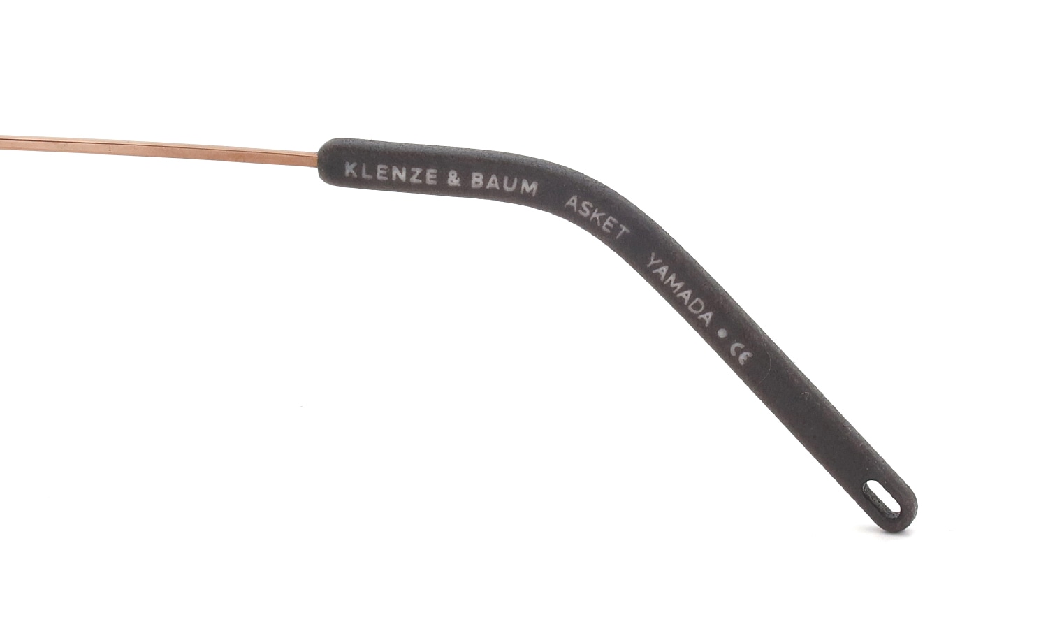 KLENZE&BAUM 3Dプリントメガネ通販 [ASKET] YAMADA col.009 ASH/ROSE GOLD