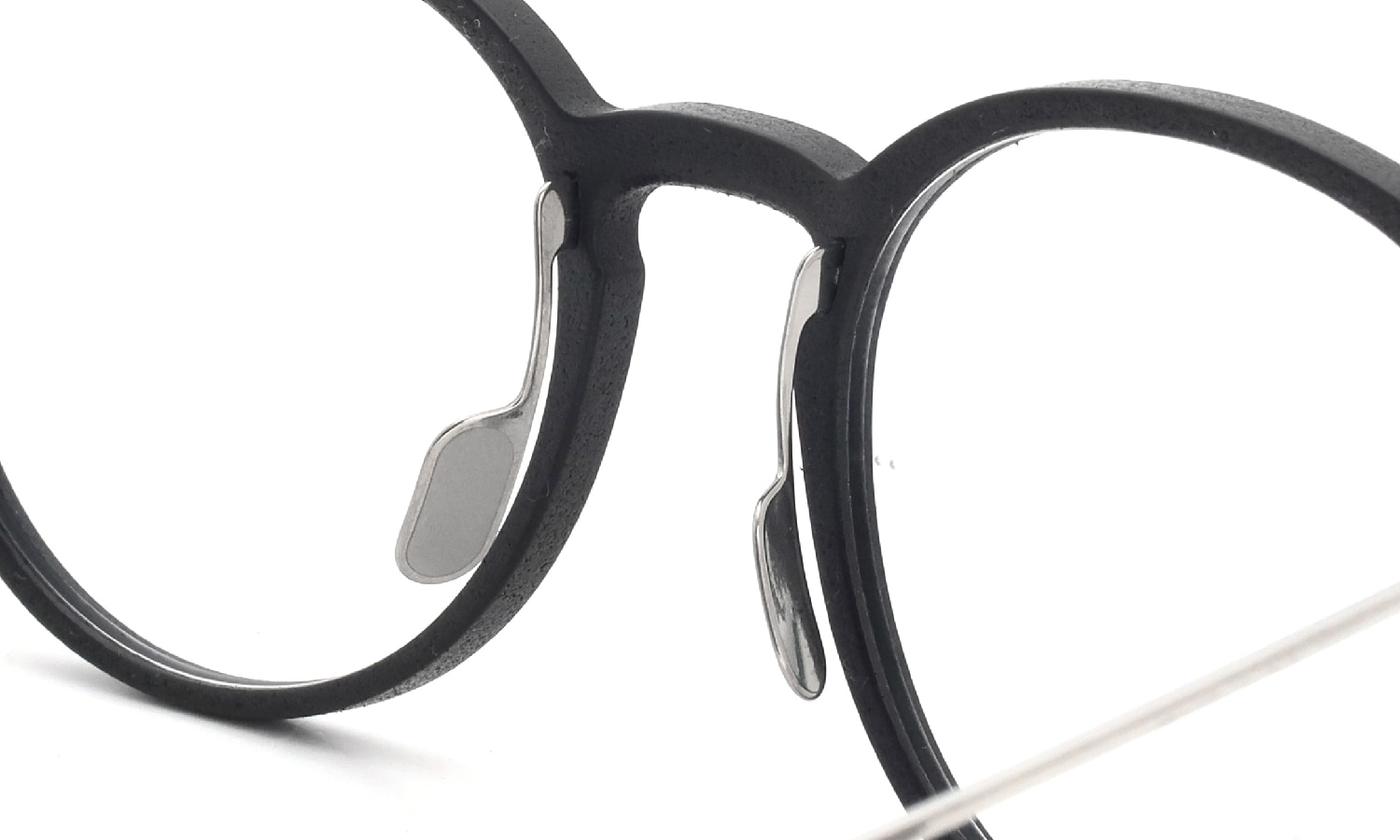 KLENZE&BAUM 3Dプリントメガネ通販 [ASKET] BARY col.001 COAL/SILVER