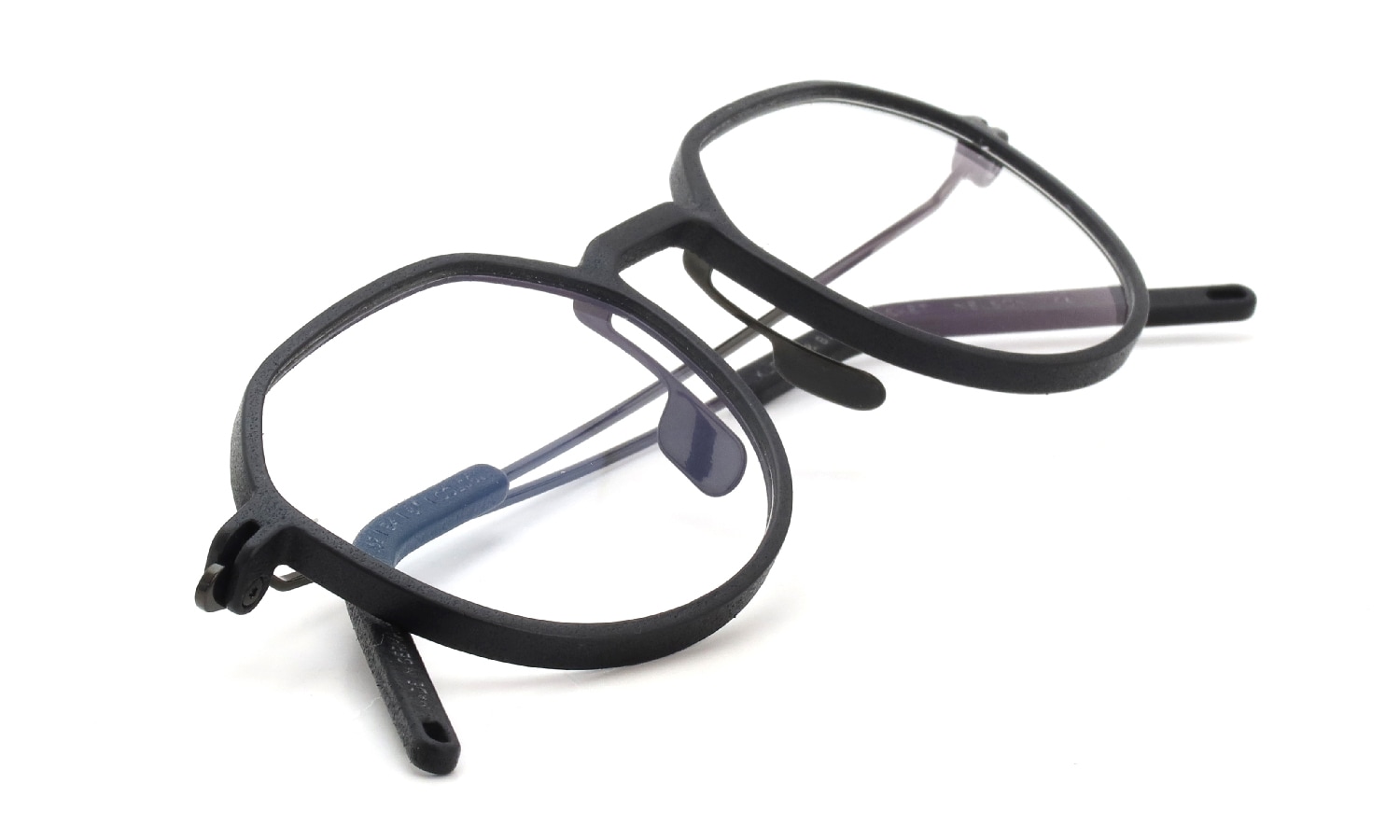 KLENZE&BAUM 3Dプリントメガネ通販 [ASKET] NELSON col.001 COAL/BLACK