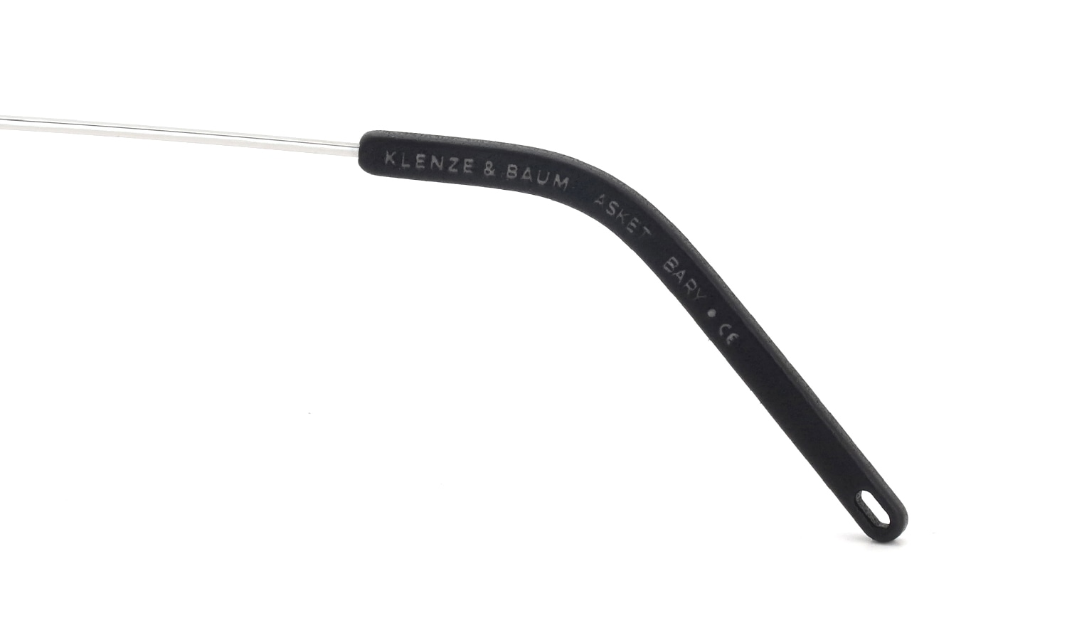 KLENZE&BAUM 3Dプリントメガネ通販 [ASKET] BARY col.001 COAL/SILVER