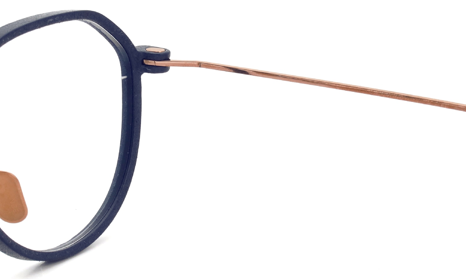 KLENZE&BAUM 3Dプリントメガネ通販 [ASKET] NELSON col.003 NIGHTSHADE/ROSE GOLD