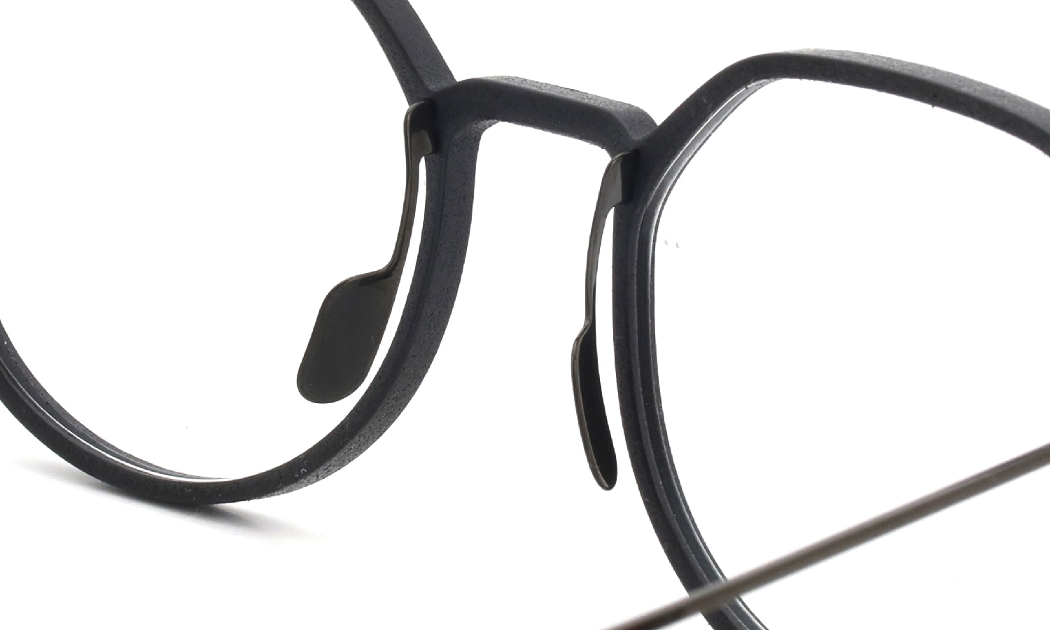 KLENZE&BAUM 3Dプリントメガネ通販 [ASKET] NELSON col.001 COAL/BLACK