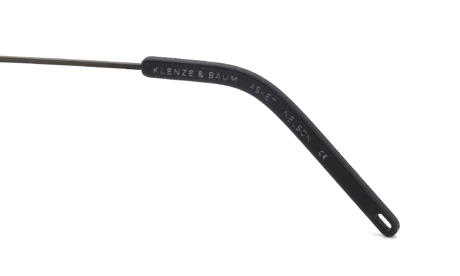 KLENZE&BAUM 3Dプリントメガネ通販 [ASKET] NELSON col.001 COAL/BLACK