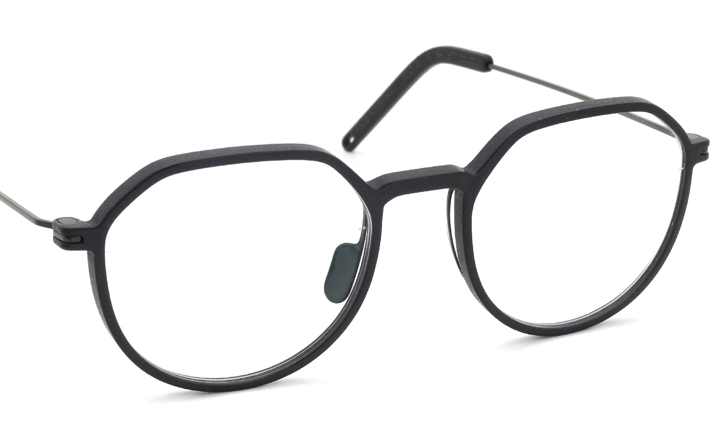 KLENZE&BAUM 3Dプリントメガネ通販 [ASKET] NELSON col.001 COAL/BLACK