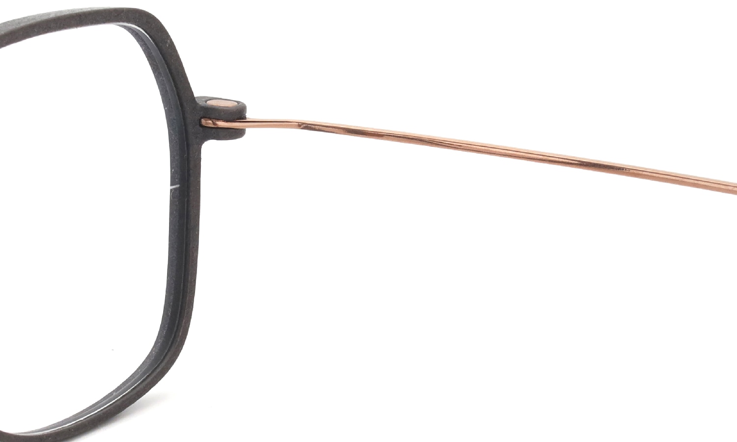 KLENZE&BAUM 3Dプリントメガネ通販 [ASKET] YAMADA col.009 ASH/ROSE GOLD