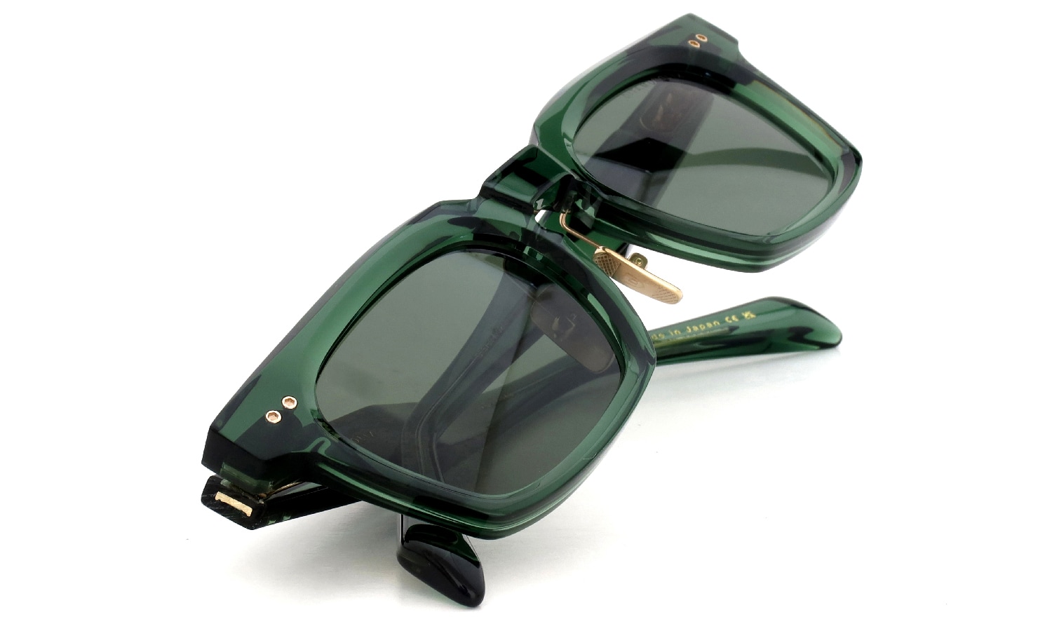 DITA サングラス通販 MONOLIX DTS750-A-02AF Crystal Pine/Dark Green