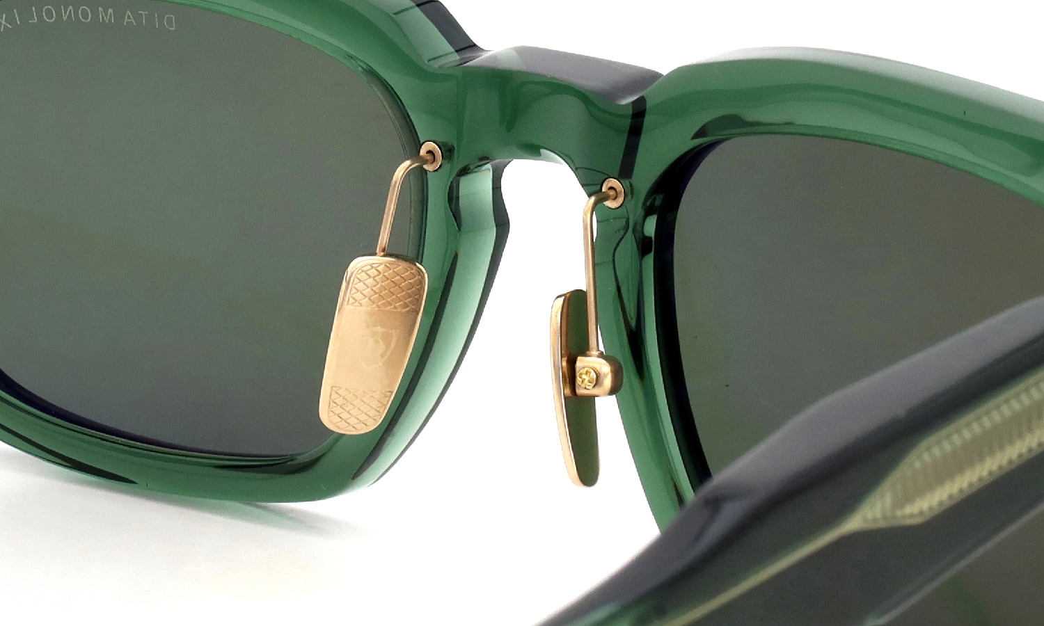DITA サングラス通販 MONOLIX DTS750-A-02AF Crystal Pine/Dark Green