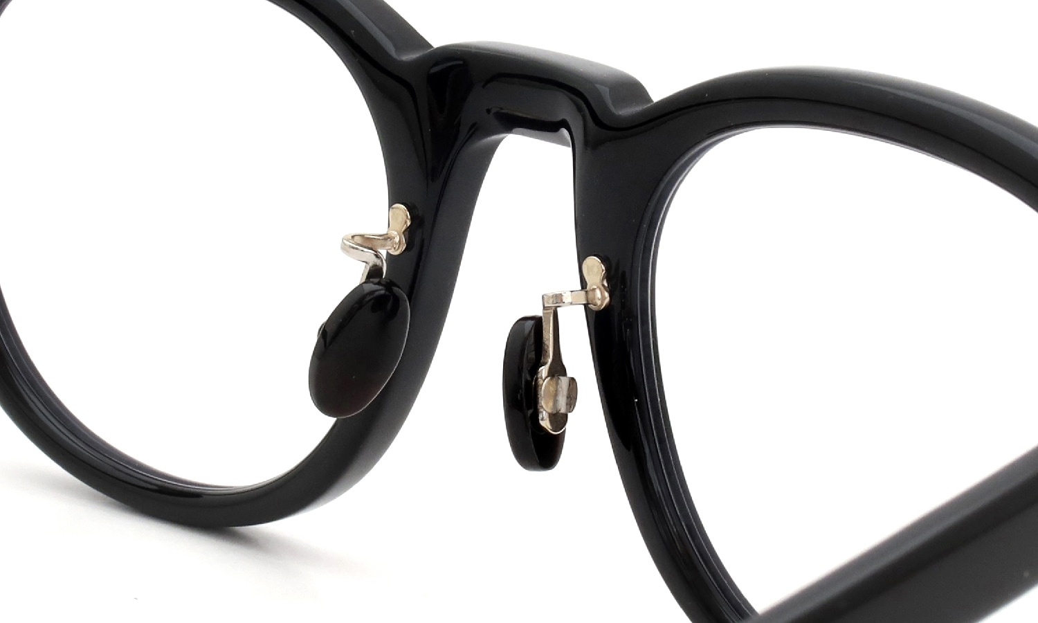 10eyevan メガネ通販 no.1 III FR (47) c.1035BKGG DeadStockBlack/18金 +本鼈甲パット