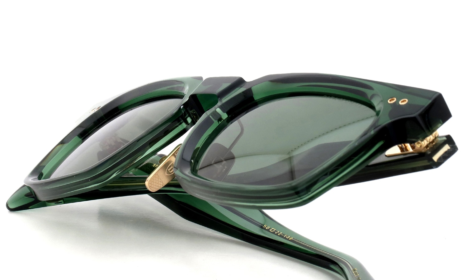 DITA サングラス通販 MONOLIX DTS750-A-02AF Crystal Pine/Dark Green