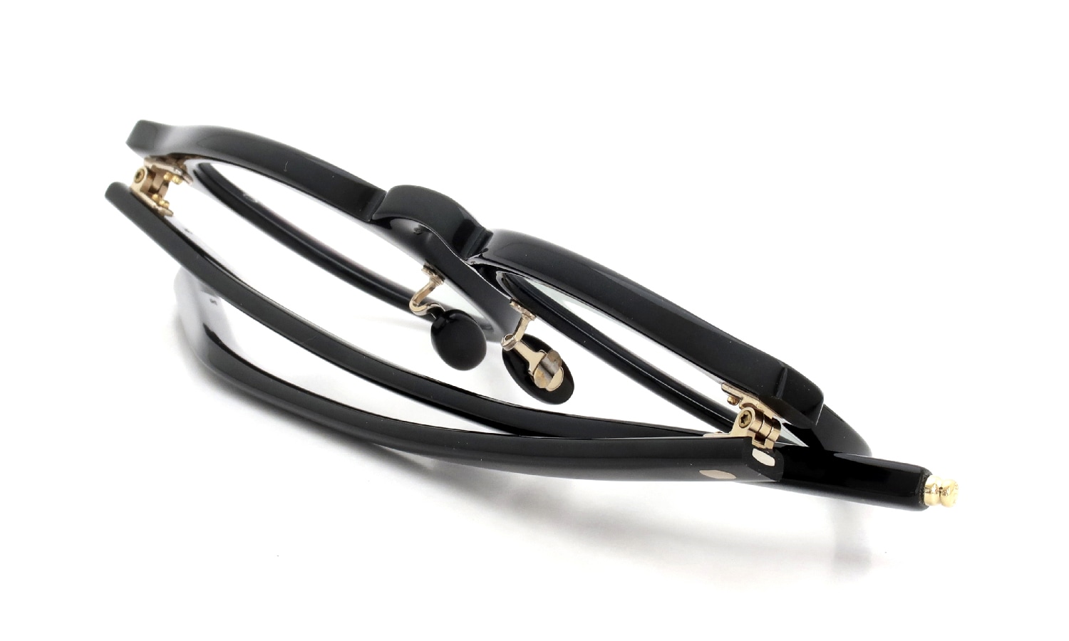 10eyevan メガネ通販 no.1 III FR (47) c.1035BKGG DeadStockBlack/18金 +本鼈甲パット