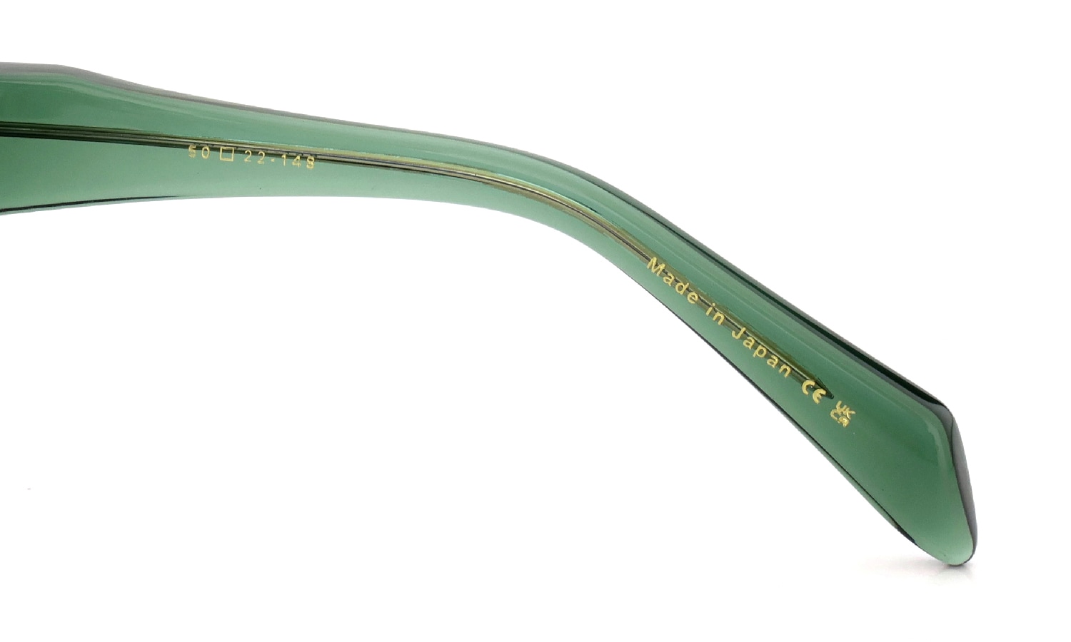 DITA サングラス通販 MONOLIX DTS750-A-02AF Crystal Pine/Dark Green