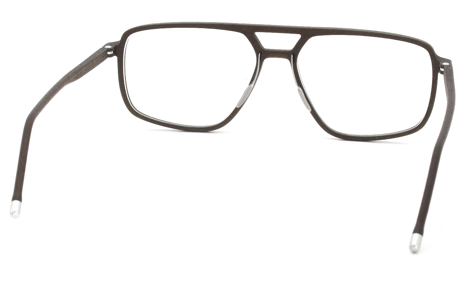 KLENZE&BAUM 3Dプリントメガネ通販 [SLEEK ECOLUCENT] FRASER-NP col.022 MOSS/SILVER