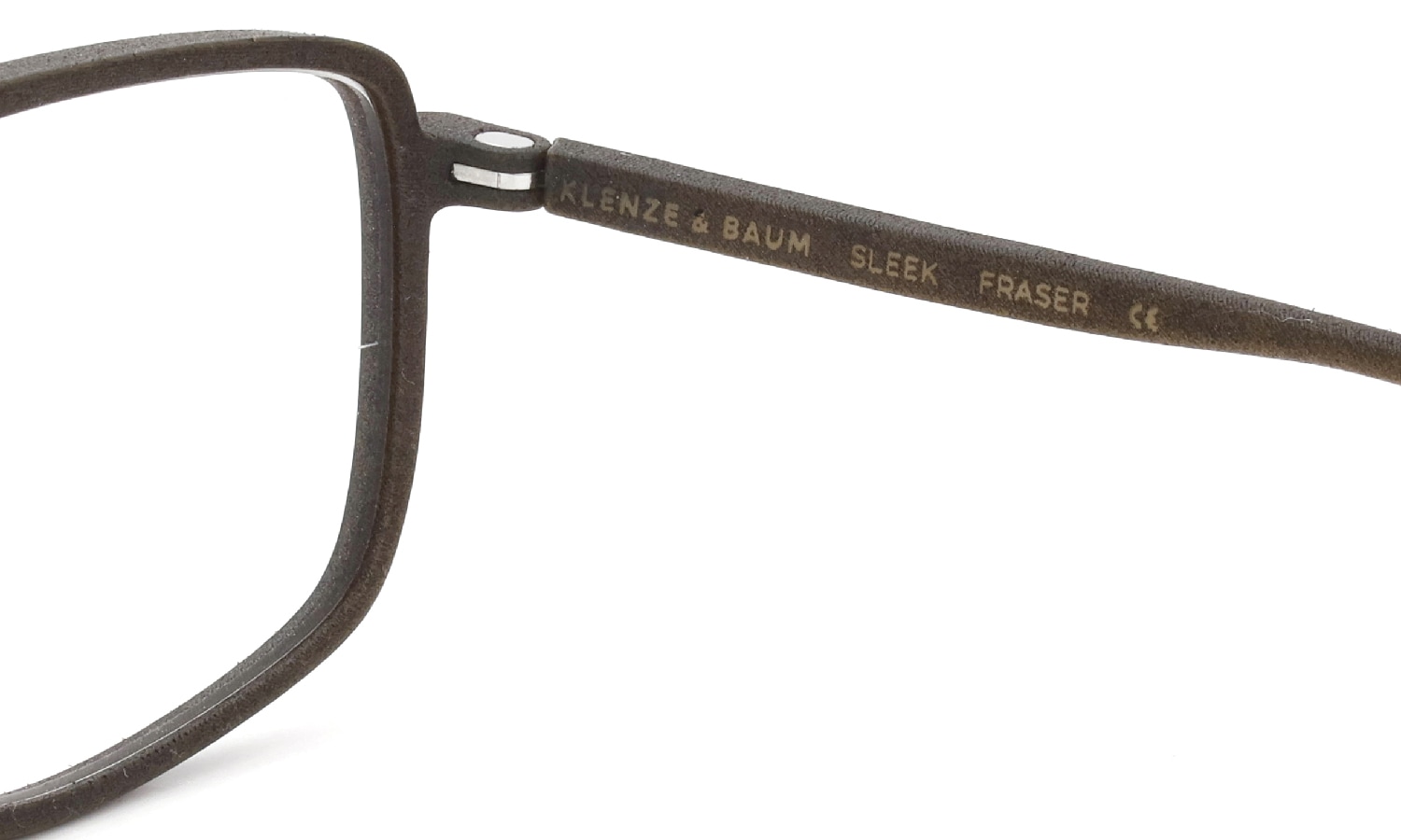 KLENZE&BAUM 3Dプリントメガネ通販 [SLEEK ECOLUCENT] FRASER-NP col.022 MOSS/SILVER