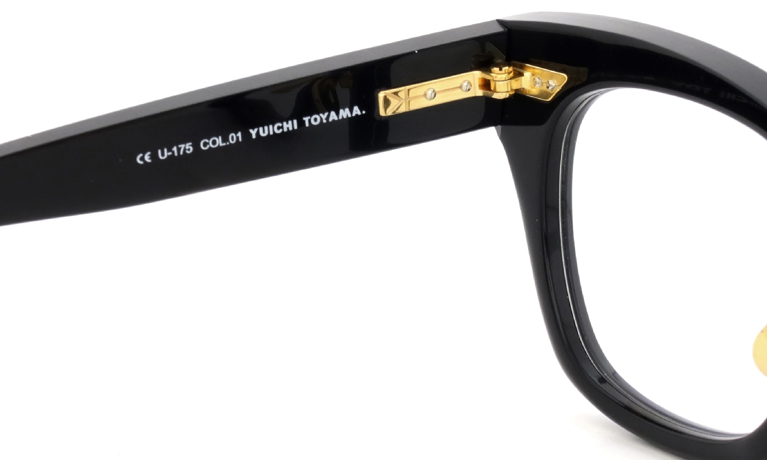 YUICHI TOYAMA. メガネ通販 ORD U-175 COL.01