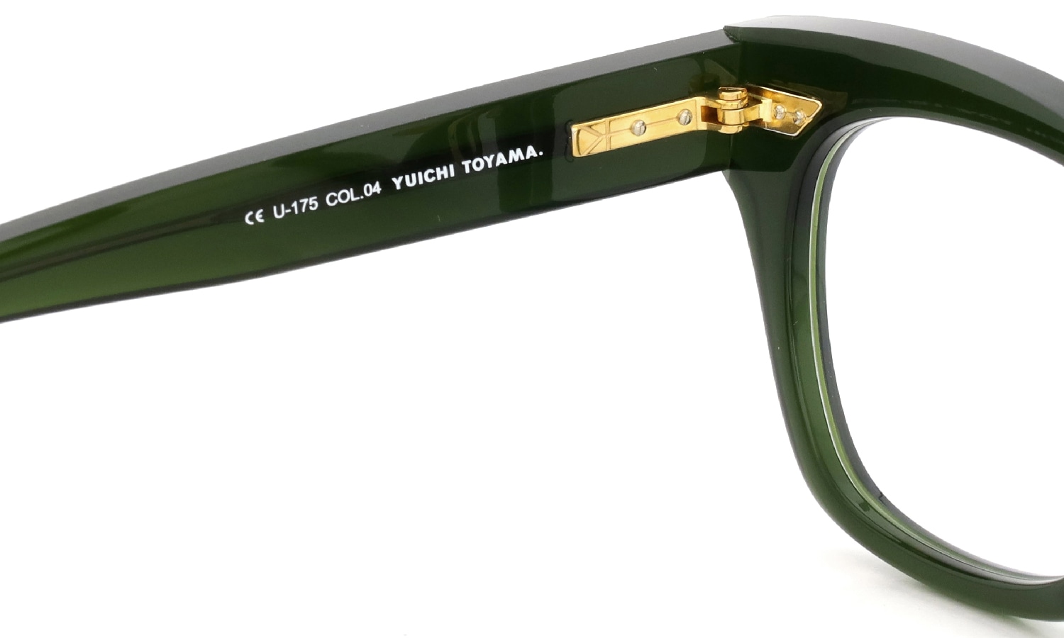 YUICHI TOYAMA. メガネ通販 ORD U-175 COL.04