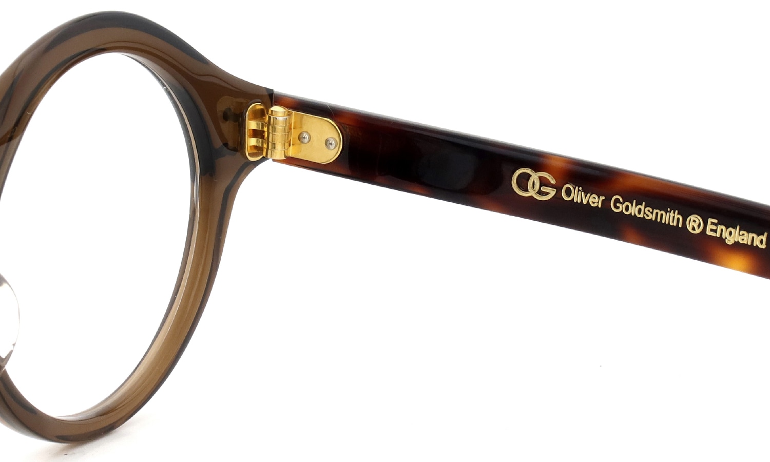 OLIVER GOLDSMITH メガネ通販 SHEPPERTON Sherry Tortoiseshell