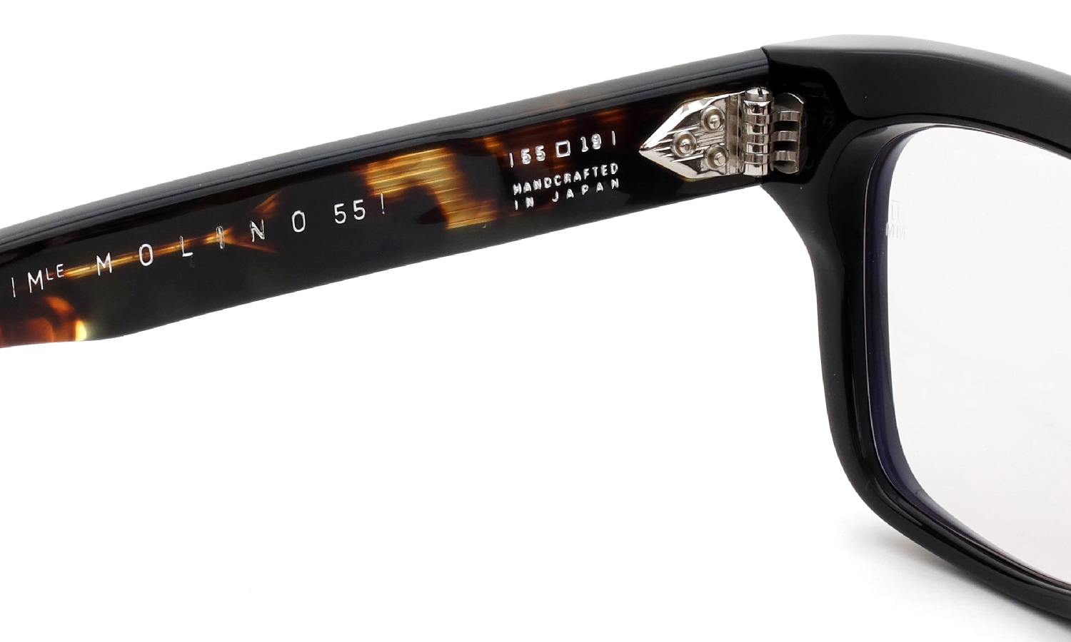 JACQUESMARIEMAGE メガネ通販 MOLINO-55 Noir-11 /Superlight Grey