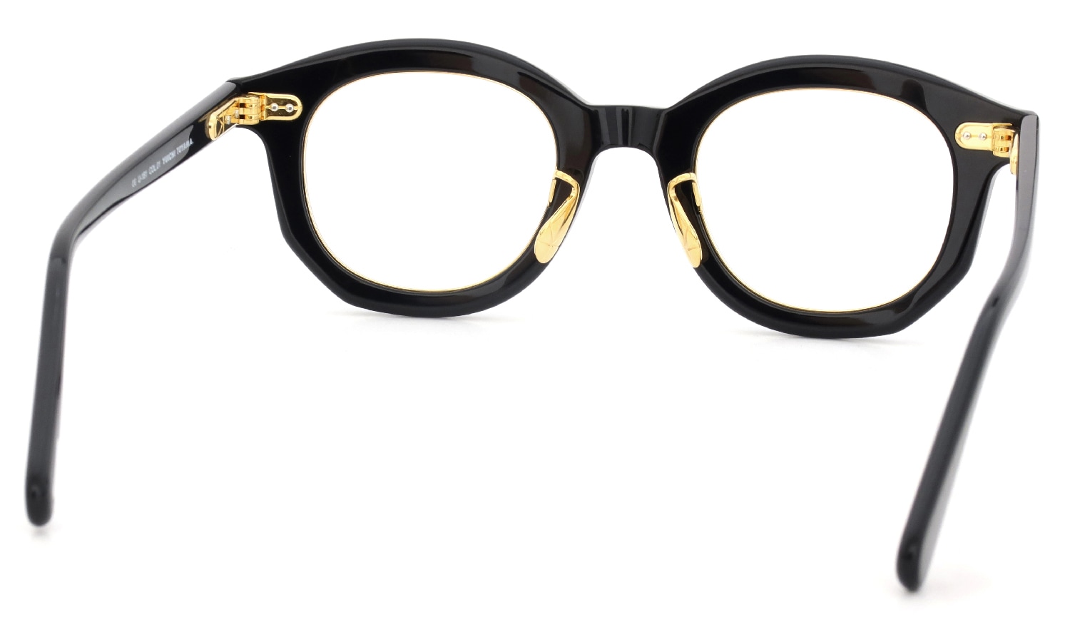 YUICHI TOYAMA. メガネ通販 YYZ U-181 COL.01 Black / Gold