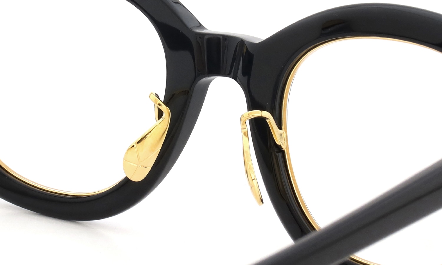 YUICHI TOYAMA. メガネ通販 YYZ U-181 COL.01 Black / Gold