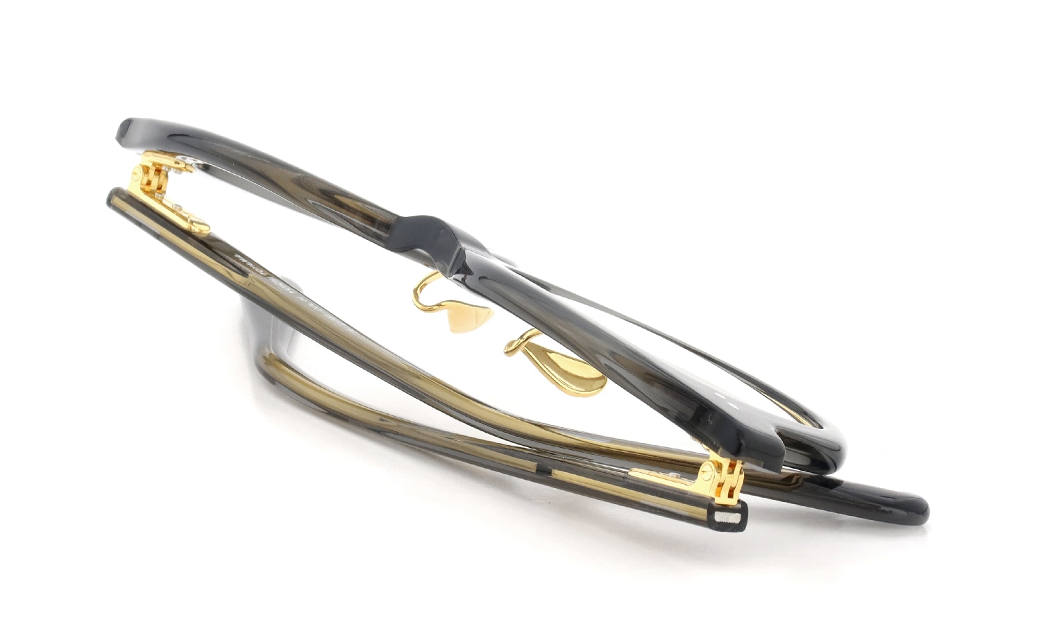 YUICHI TOYAMA. メガネ通販 YYZ U-181 COL.04 Clear gray / Gold