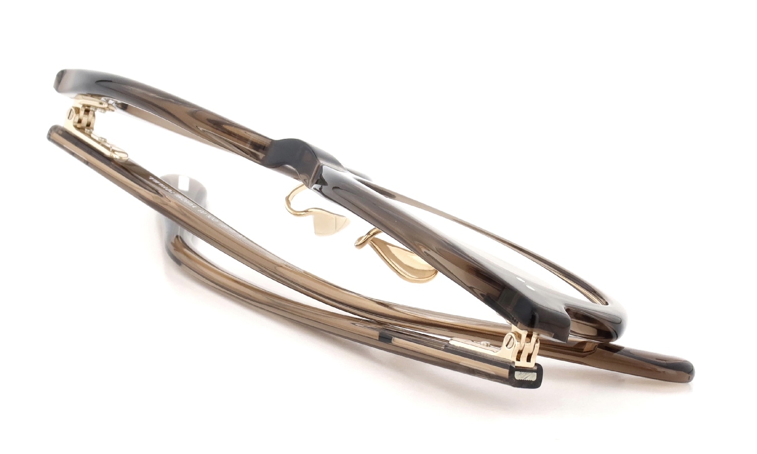 YUICHI TOYAMA. メガネ通販 YYZ U-181 COL.03 Taupe / White gold