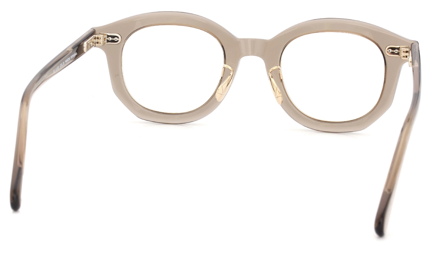 YUICHI TOYAMA. メガネ通販 YYZ U-181 COL.03 Taupe / White gold