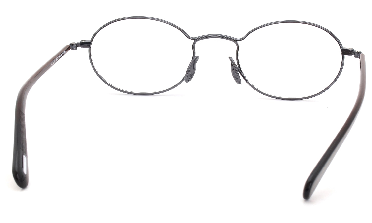 YUICHI TOYAMA. for ポンメガネ Nagy U-176 COL.8 Dark navy / Dark brown