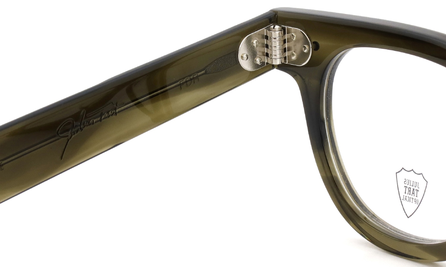 JULIUS TART OPTICAL メガネ通販 FDR-48-24 OLIVE GREEN SASA