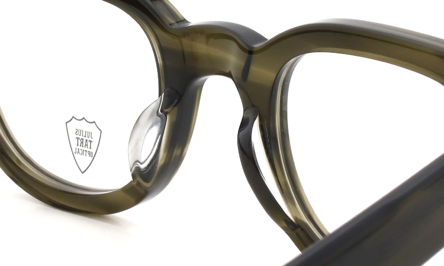 JULIUS TART OPTICAL メガネ通販 FDR-46-24 OLIVE GREEN SASA