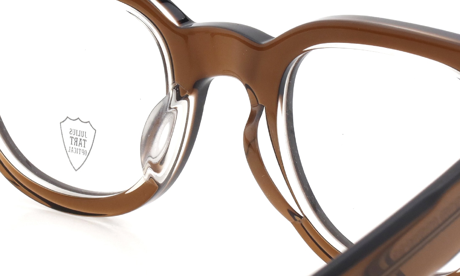 JULIUS TART OPTICAL メガネ通販 FDR-48-24 BROWN-CRYSTAL II