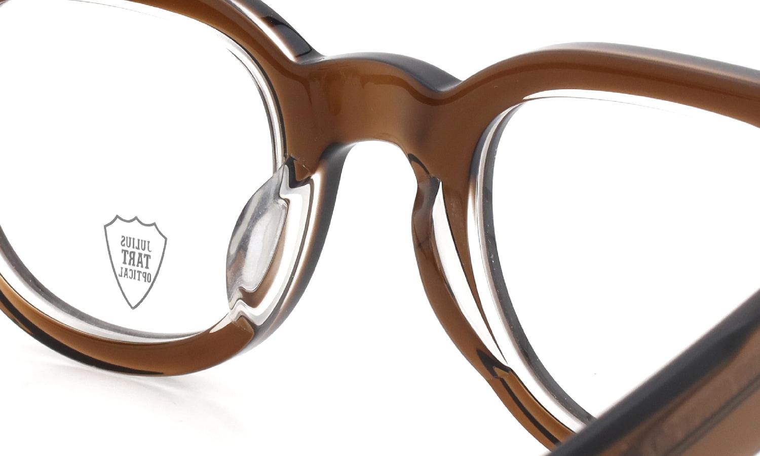 JULIUS TART OPTICAL メガネ通販 FDR-46-24 BROWN CRYSTAL II