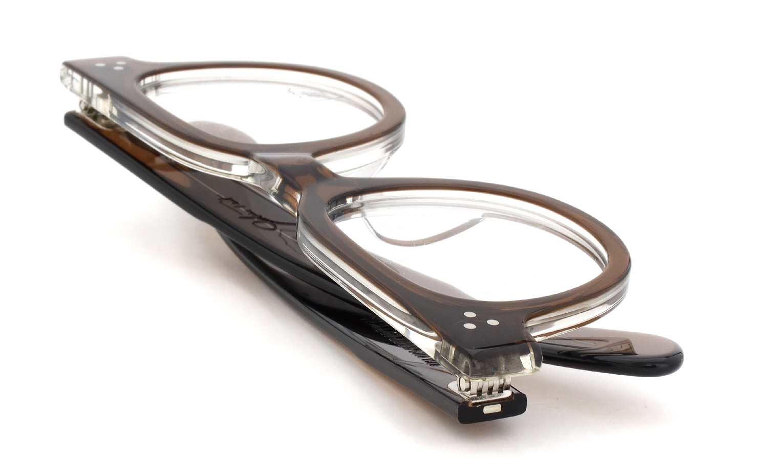 JULIUS TART OPTICAL メガネ通販 FDR-48-24 BROWN-CRYSTAL II