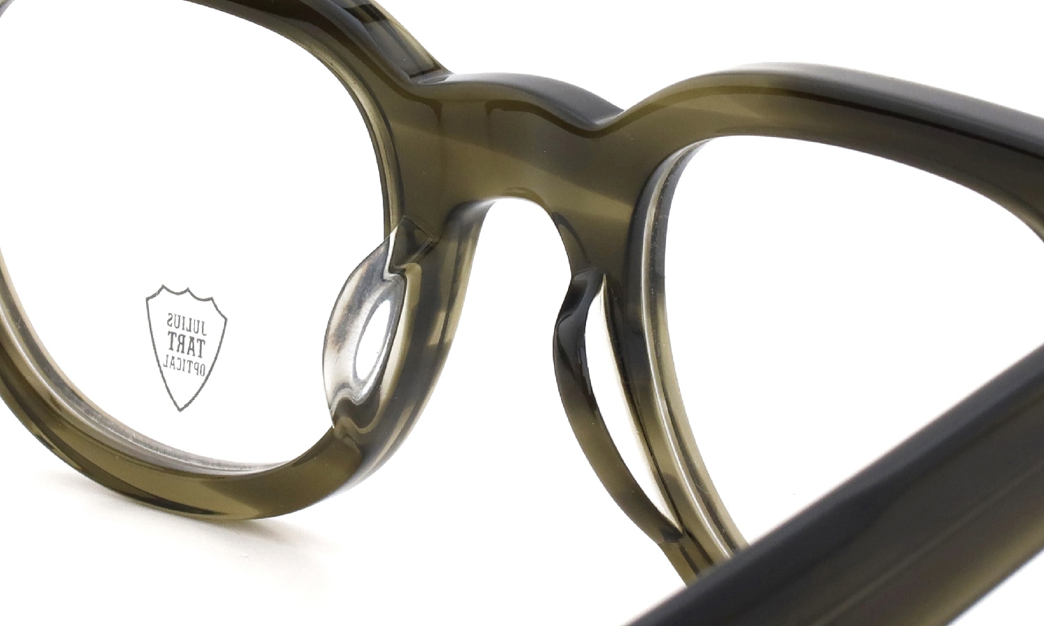 JULIUS TART OPTICAL メガネ通販 FDR-48-24 OLIVE GREEN SASA