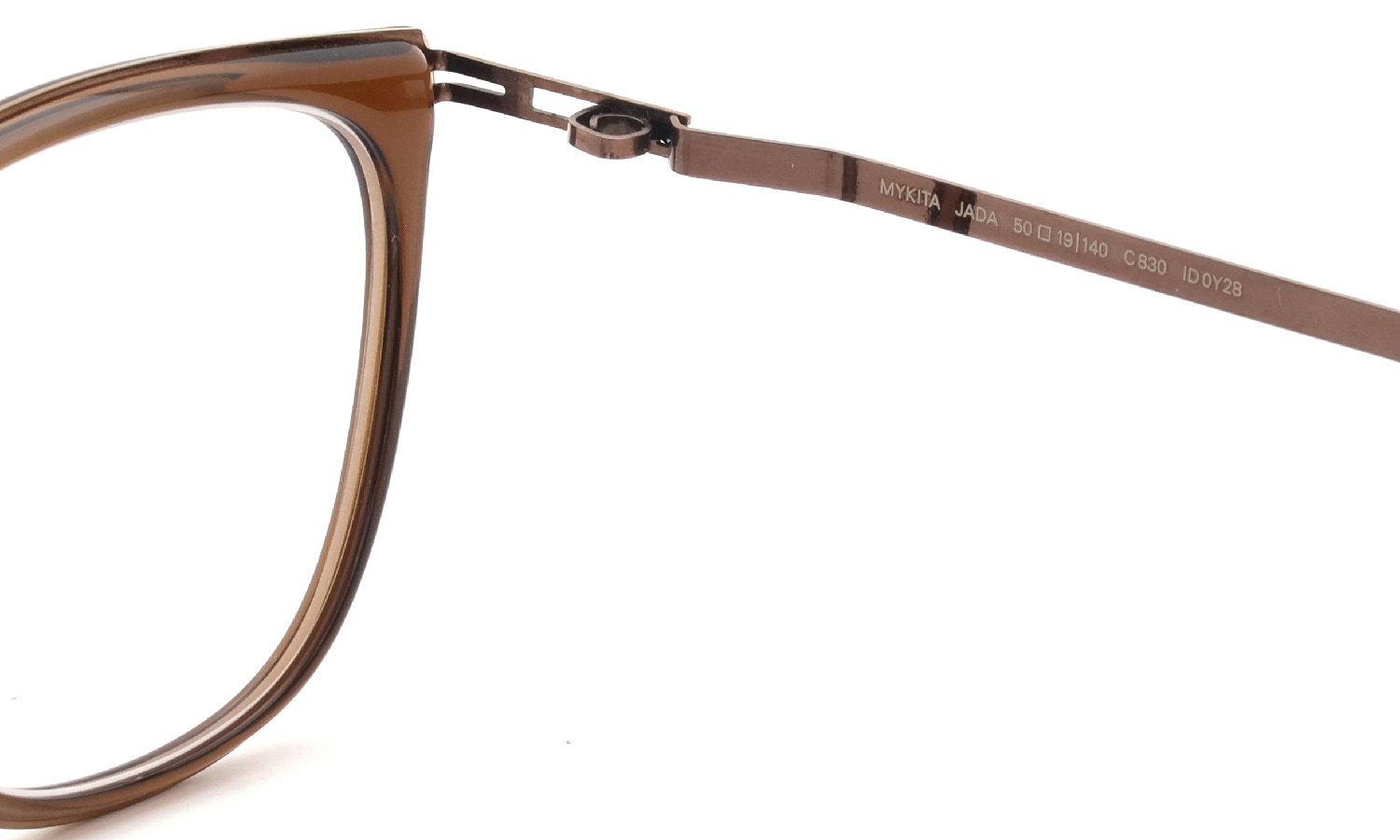 MYKITA メガネ通販 JADA COL.830 A40-Shiny Copper/Topaz
