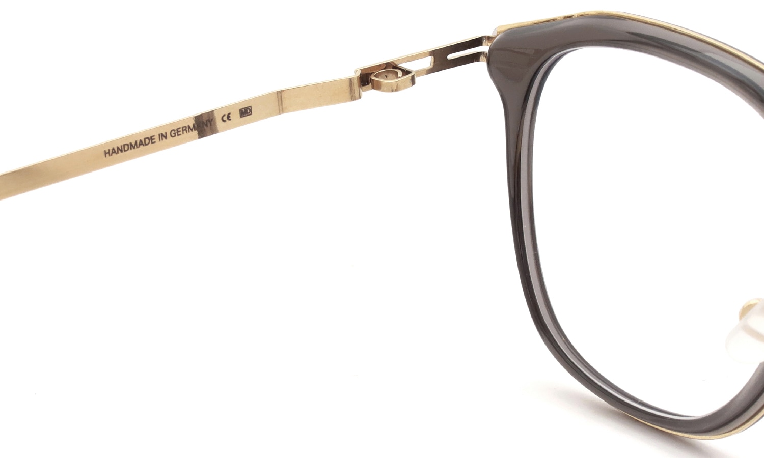 MYKITA メガネ通販 PAVI COL.653 A83-Champagne Gold/Clear Ash