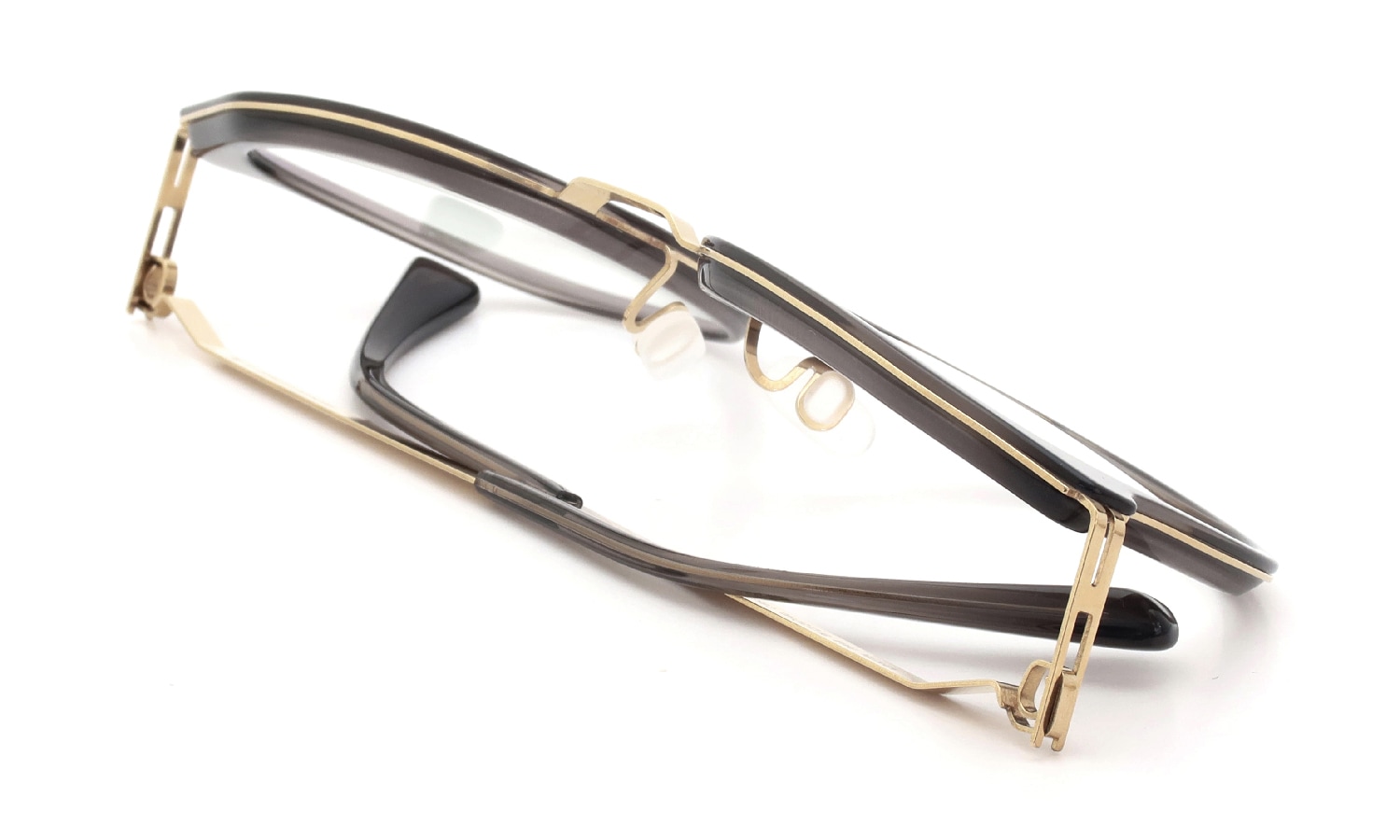 MYKITA メガネ通販 PAVI COL.653 A83-Champagne Gold/Clear Ash