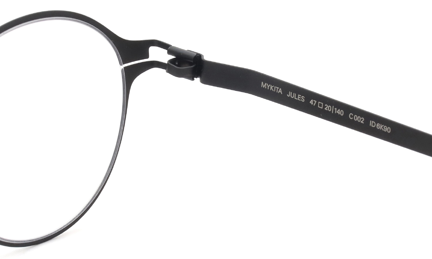 MYKITA メガネ通販 JULES COL.002 Black