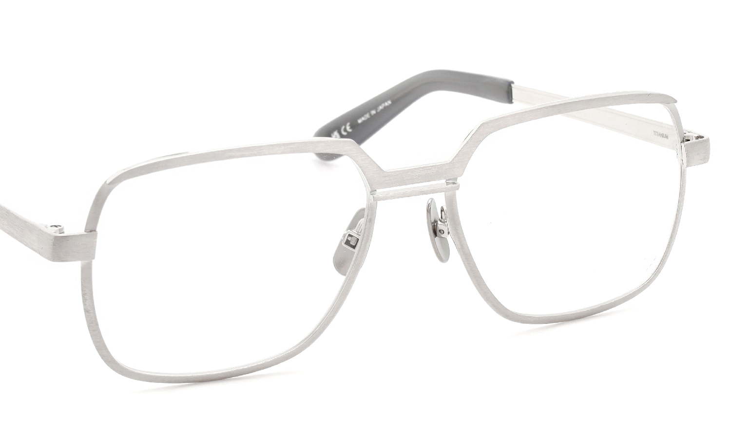 YELLOWS PLUS メガネ通販 HUDSON C1 silver