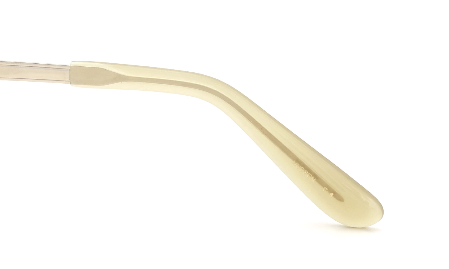 YELLOWS PLUS メガネ通販 HUDSON C6 gold