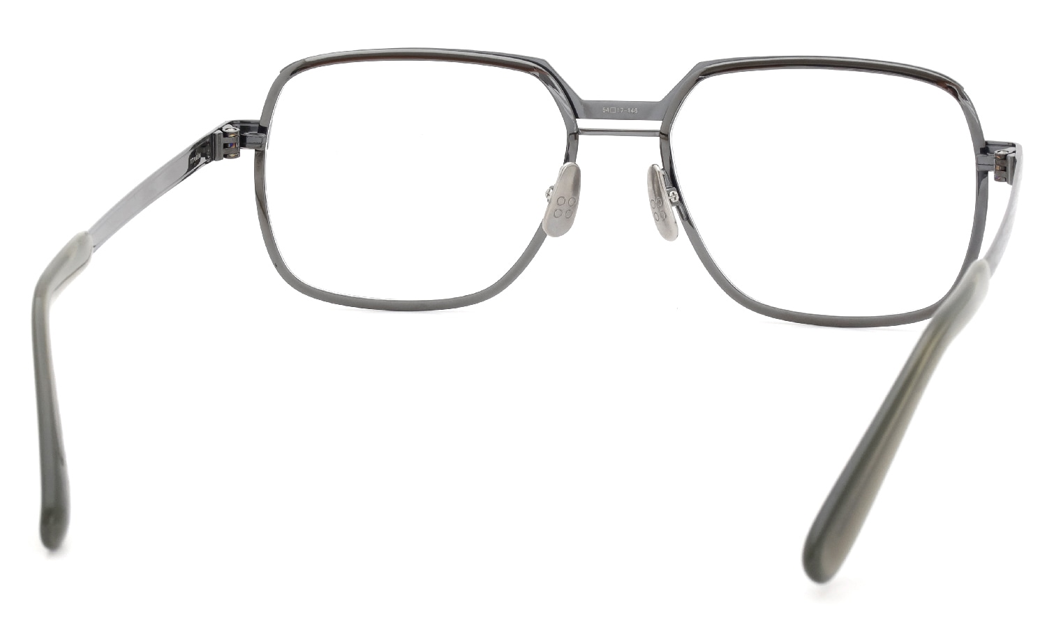 YELLOWS PLUS メガネ通販 HUDSON C10 gunmetal grey
