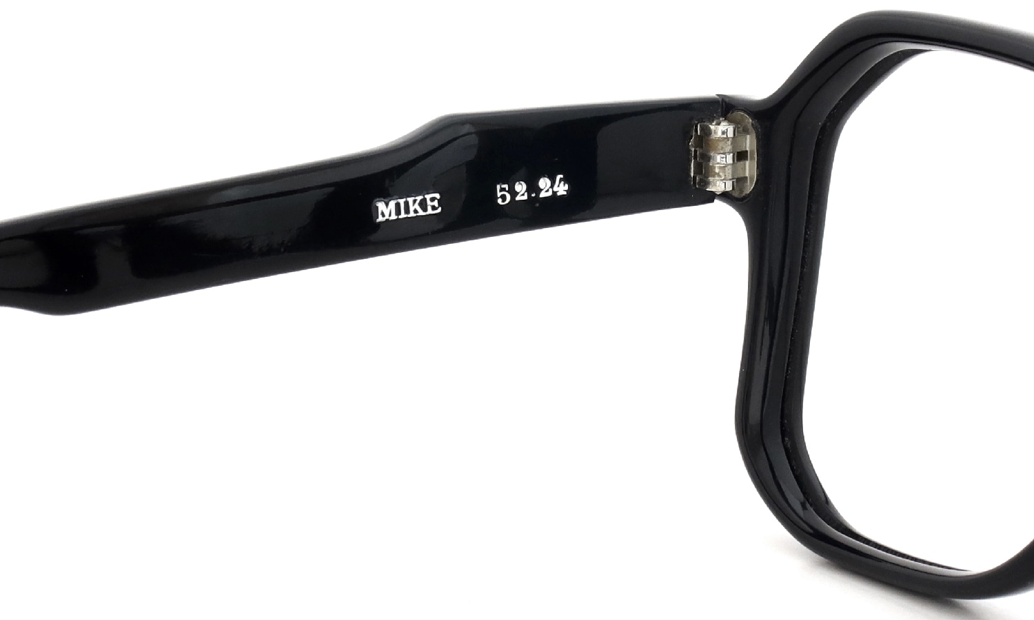 VITO PARIS メガネ通販 MIKE 推定1960年代〜1970年代 F2 Black 51□20 v1