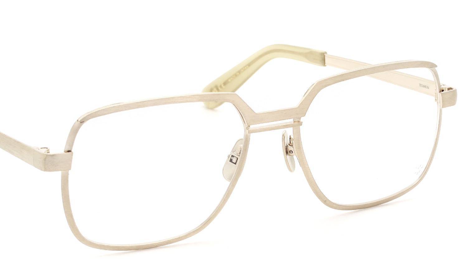 YELLOWS PLUS メガネ通販 HUDSON C6 gold