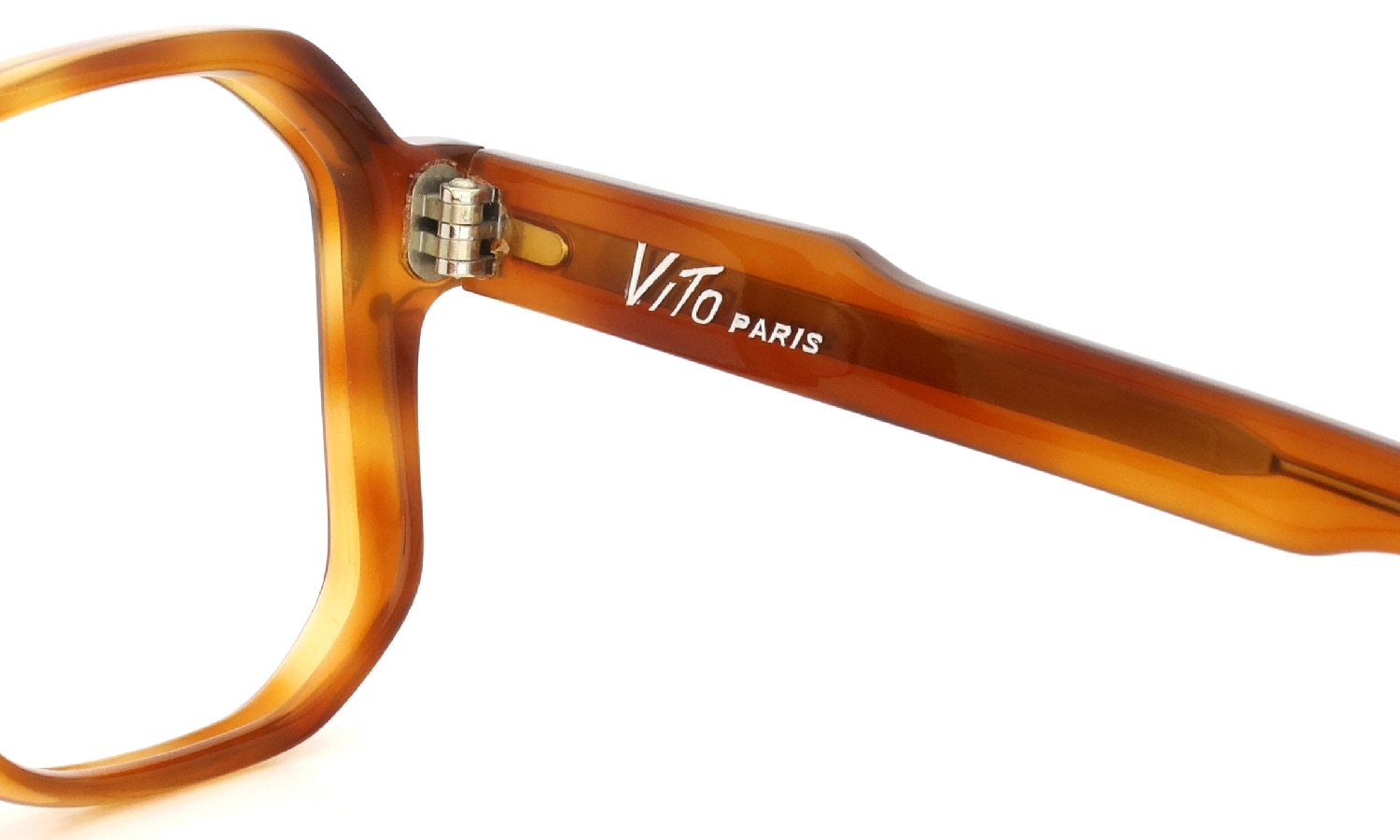 VITO PARIS メガネ通販 MIKE 推定1960年代〜1970年代 F4 Light Demi 50□21 v1