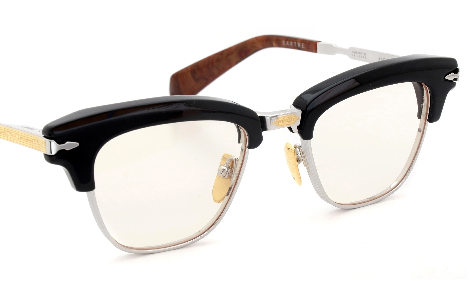 JACQUESMARIEMAGE メガネ通販 SARTRE Noir-X / Superlight Bronze JMMTQ-10A