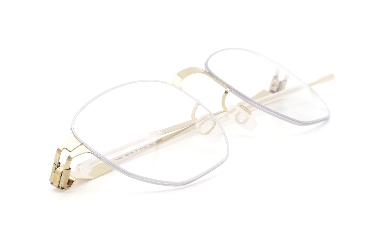 MYKITA メガネ通販 ROSCOE COL.303 Silver/Champagne Gold